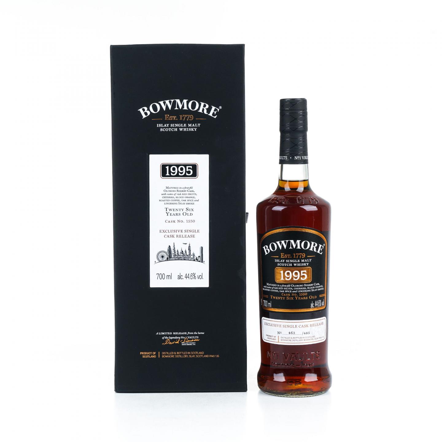 Bowmore 波摩 26年 1995 雪莉单桶#1550