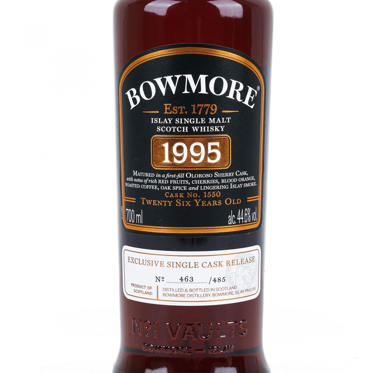 Bowmore 波摩 26年 1995 雪莉单桶#1550
