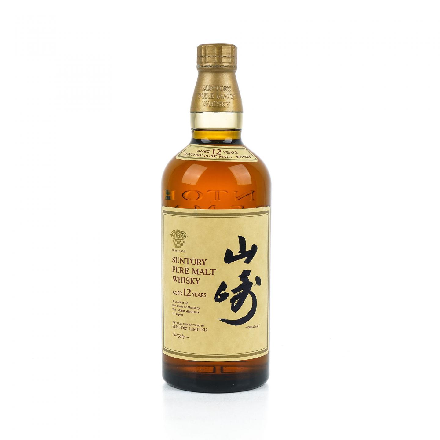 山崎 12年 Pure Malt 金花标 礼盒 75cl