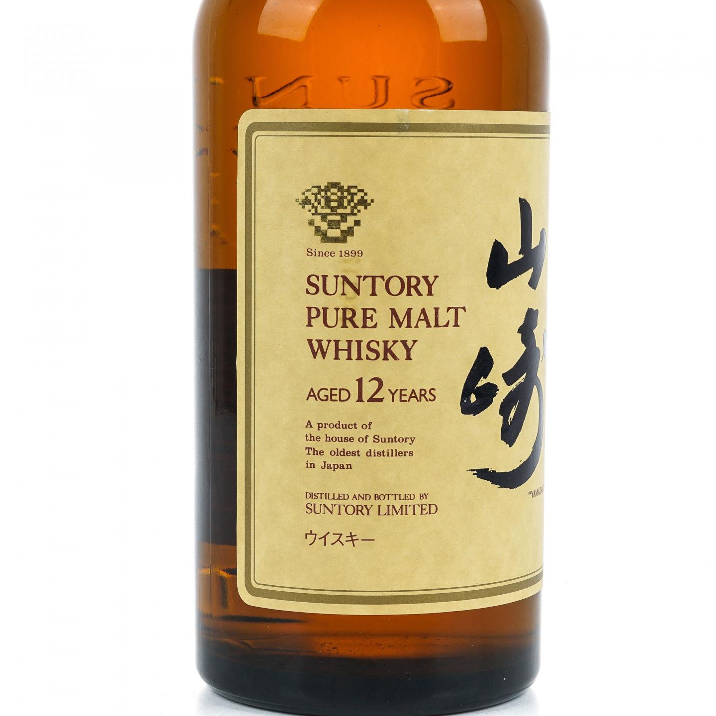 山崎 12年 Pure Malt 金花标 礼盒 75cl