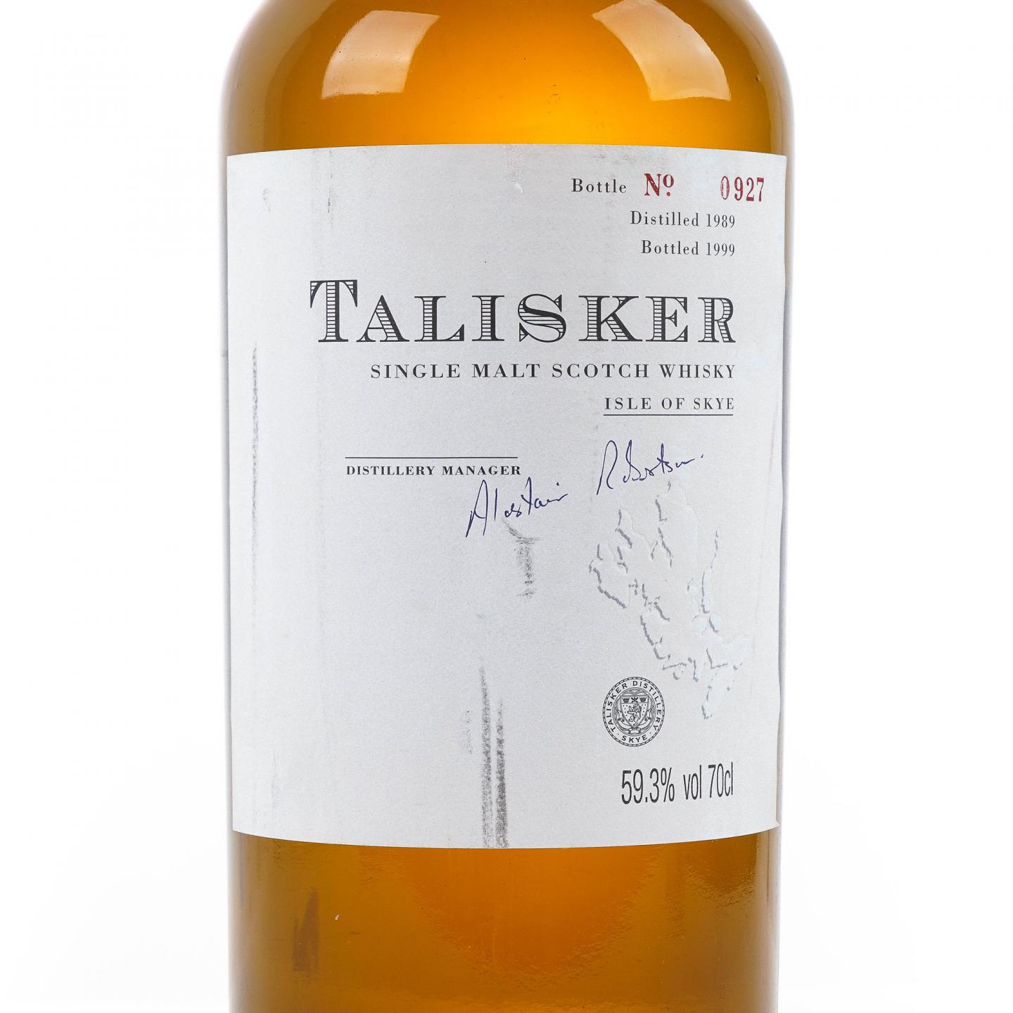 Talisker 泰斯卡 1989-1999 Friends of the Classic Malts