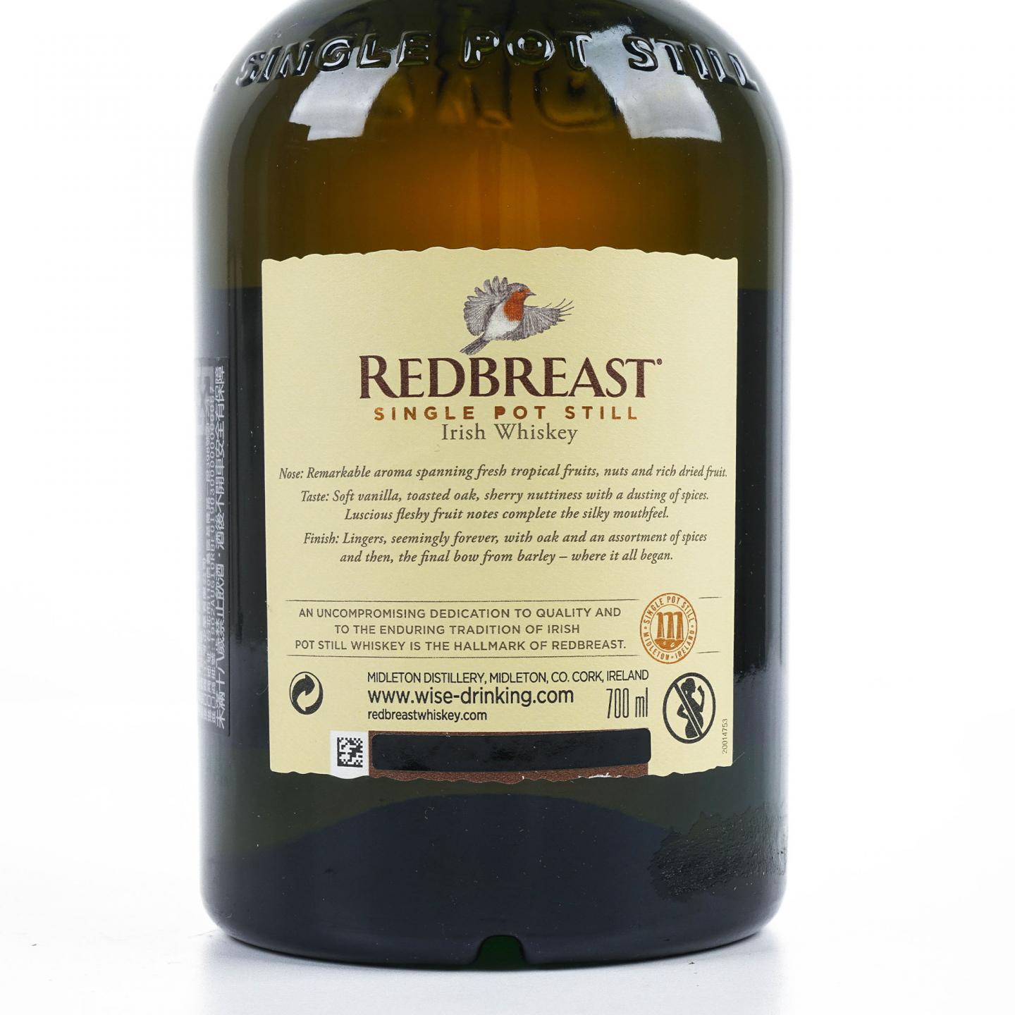 Redbreast 知更鸟 21年