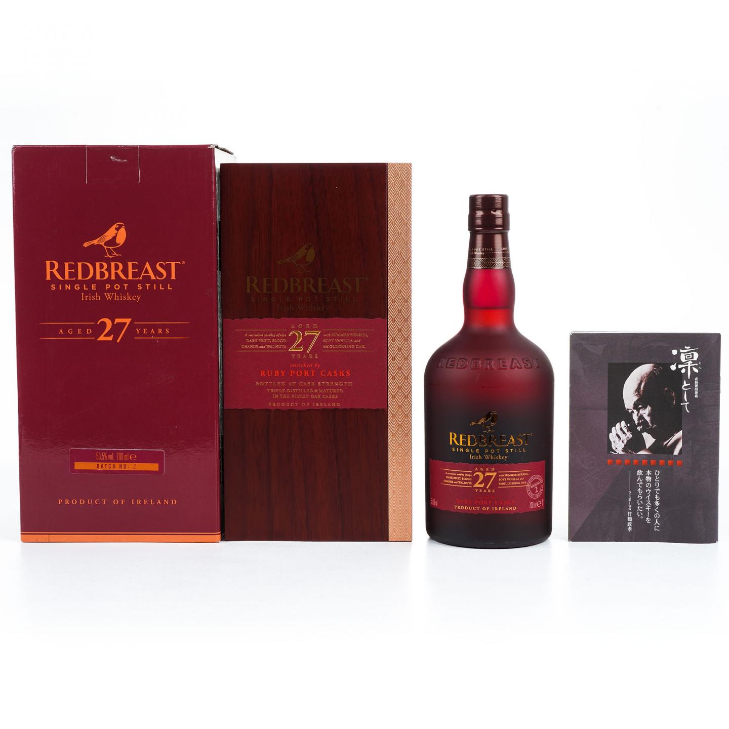 Redbreast 知更鸟 27年 第二版 53.5%