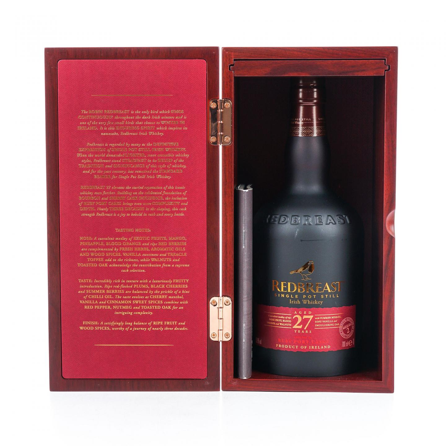 Redbreast 知更鸟 27年 第二版 53.5%