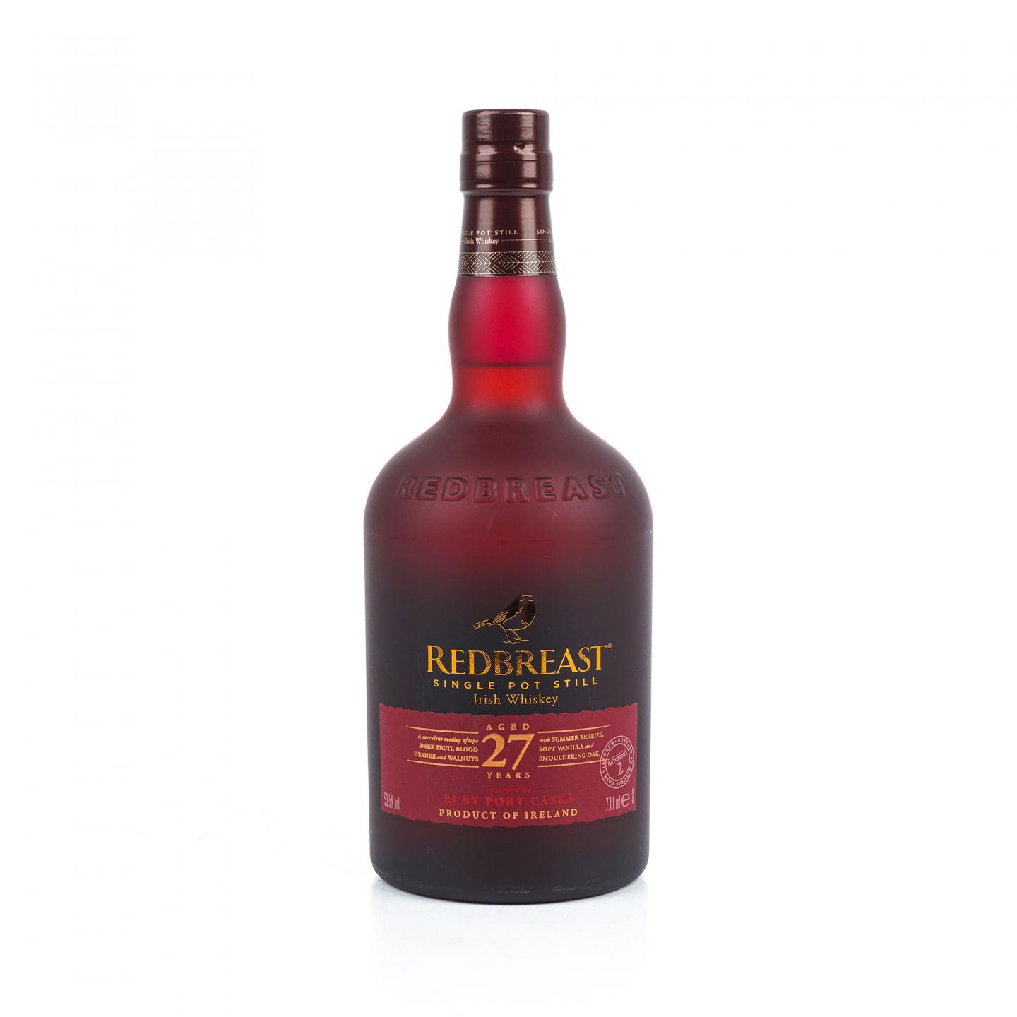 Redbreast 知更鸟 27年 第二版 53.5%