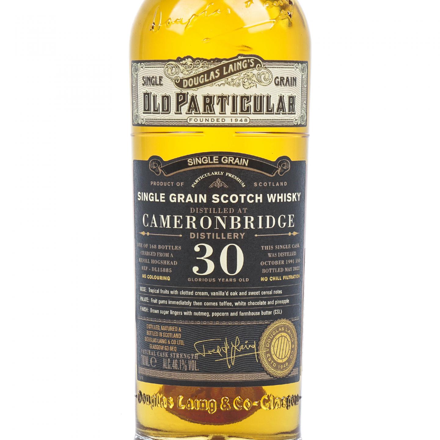 Cameronbridge 30年 1991-2022 单谷