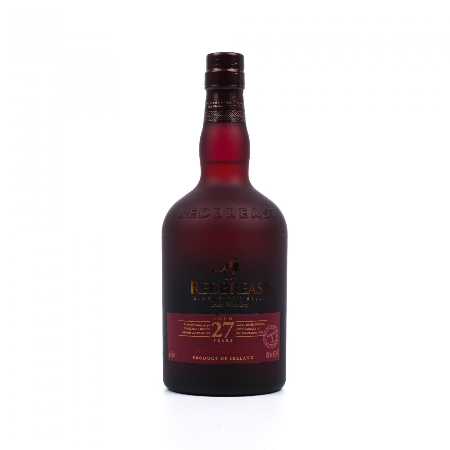 Redbreast 知更鸟 27年 第二版 53.5%