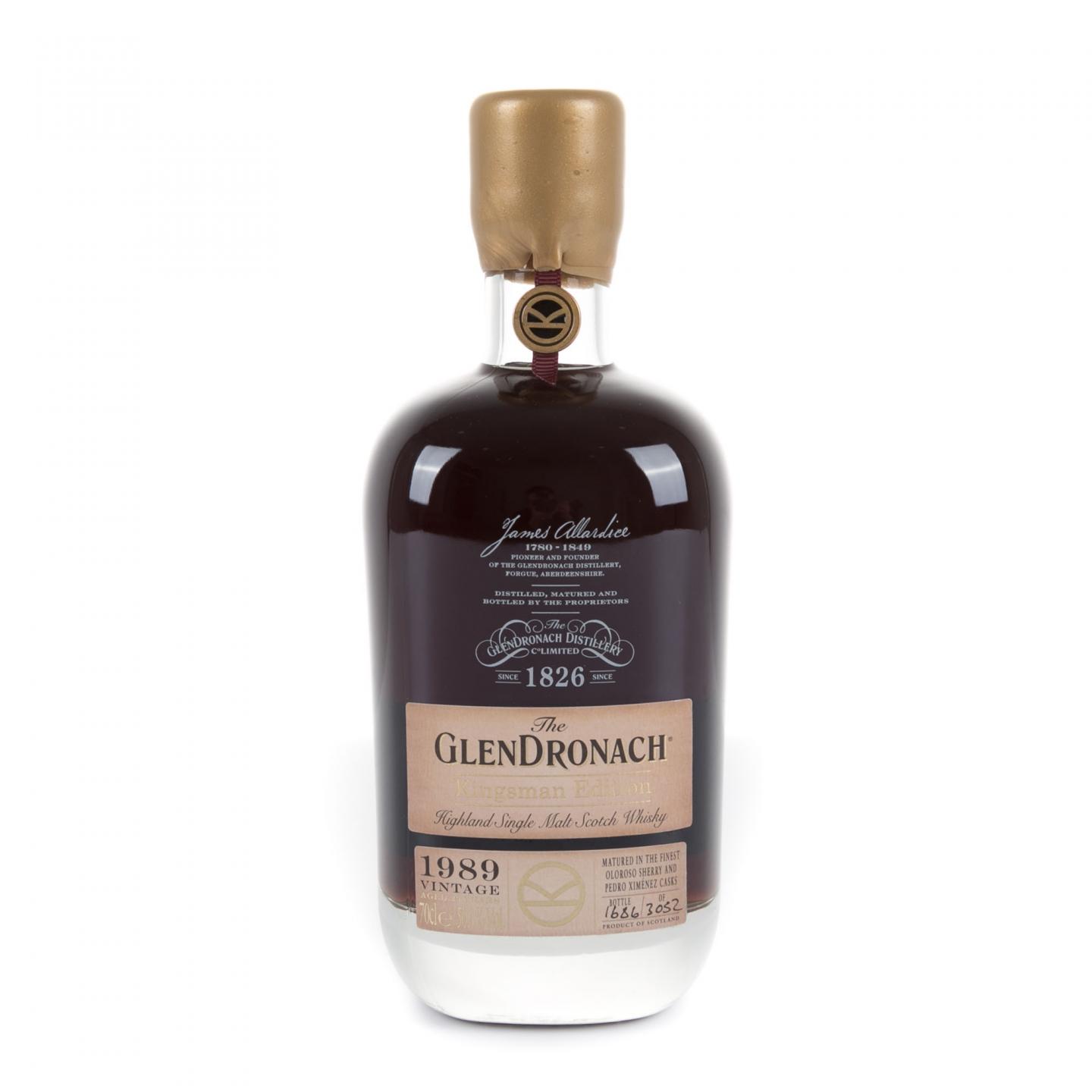 Glendronach 格兰多纳 29年 1989 王牌特工