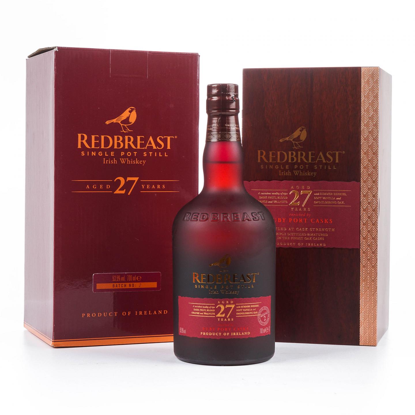 Redbreast 知更鸟27年 第二版