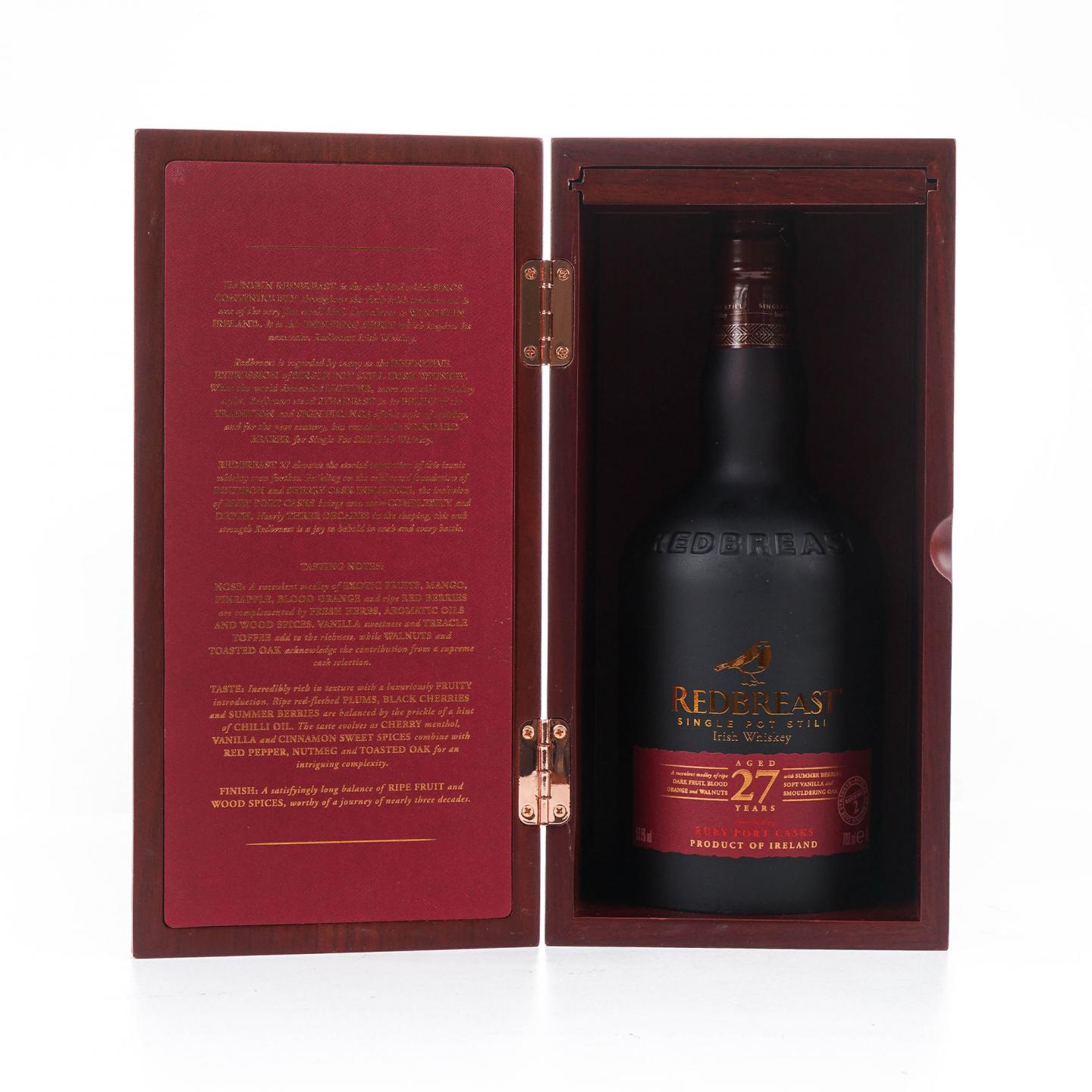 Redbreast 知更鸟 27年 第二版