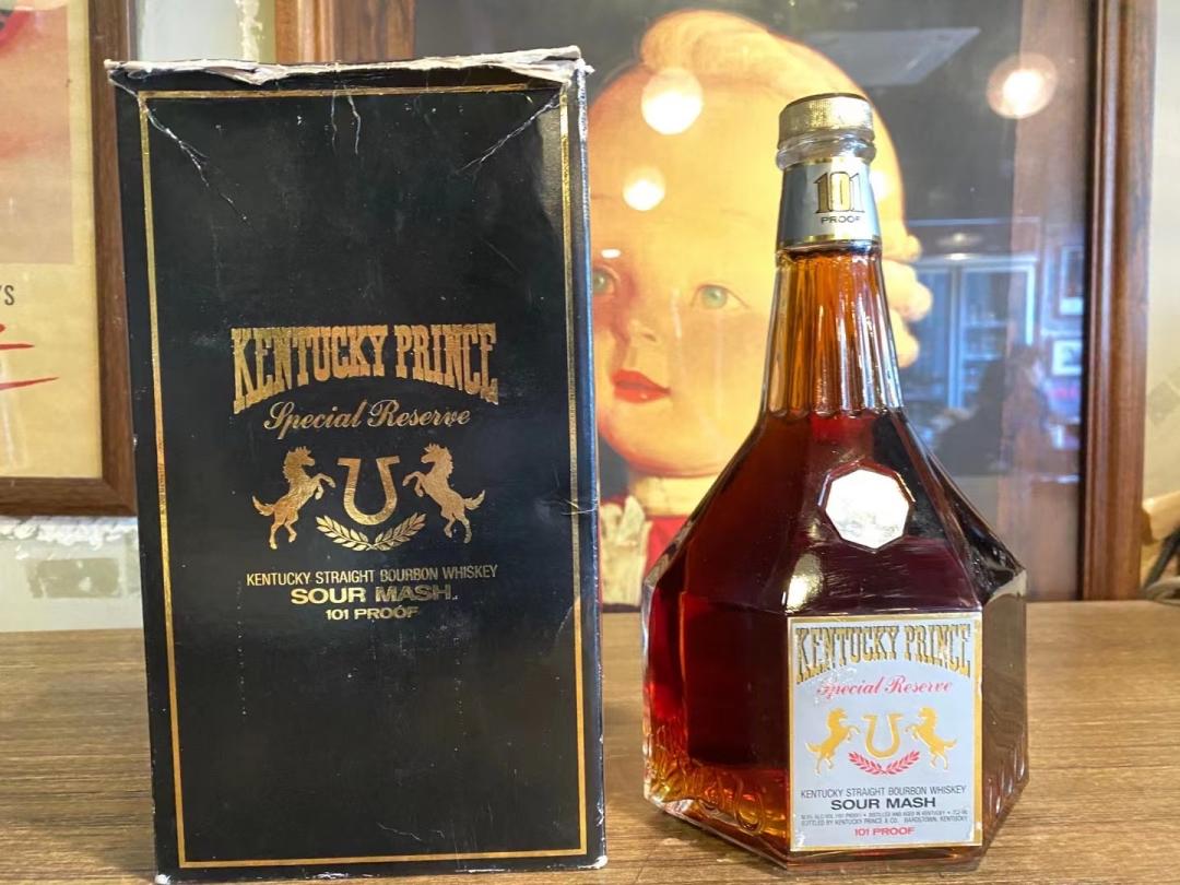 80年代美国 Kentucky prince 15年波本