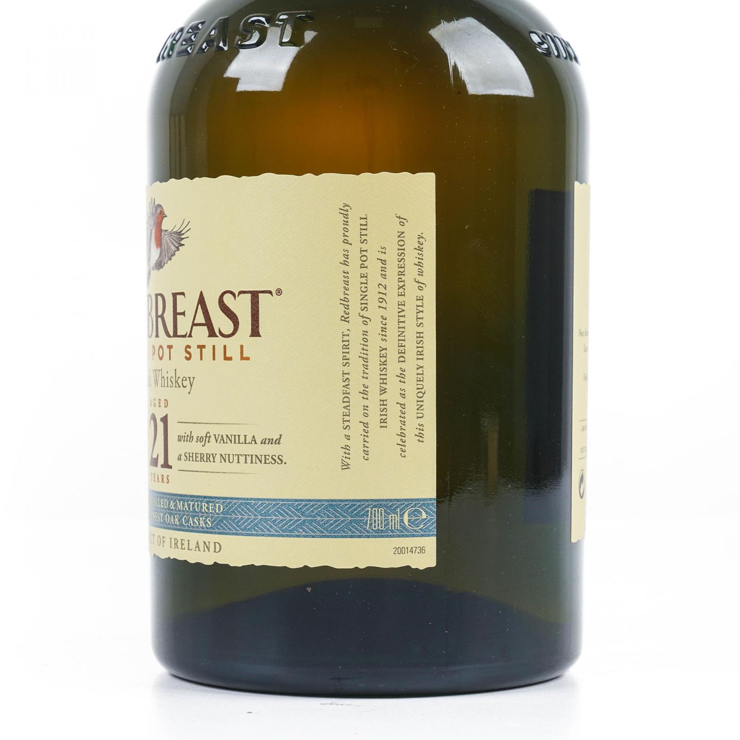 Redbreast 知更鸟 21年 700ml