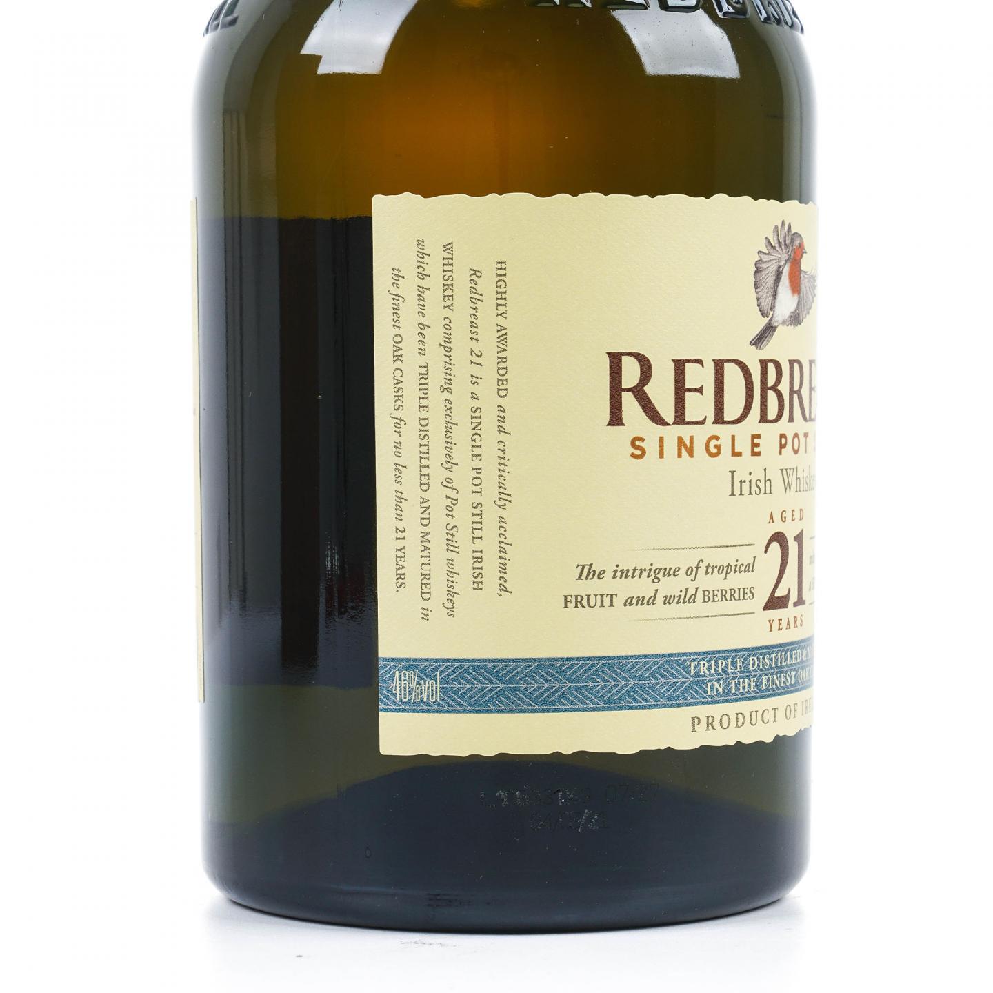 Redbreast 知更鸟 21年 700ml