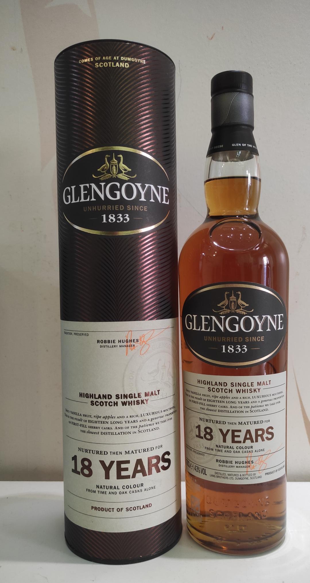 老版本格兰哥尼18年