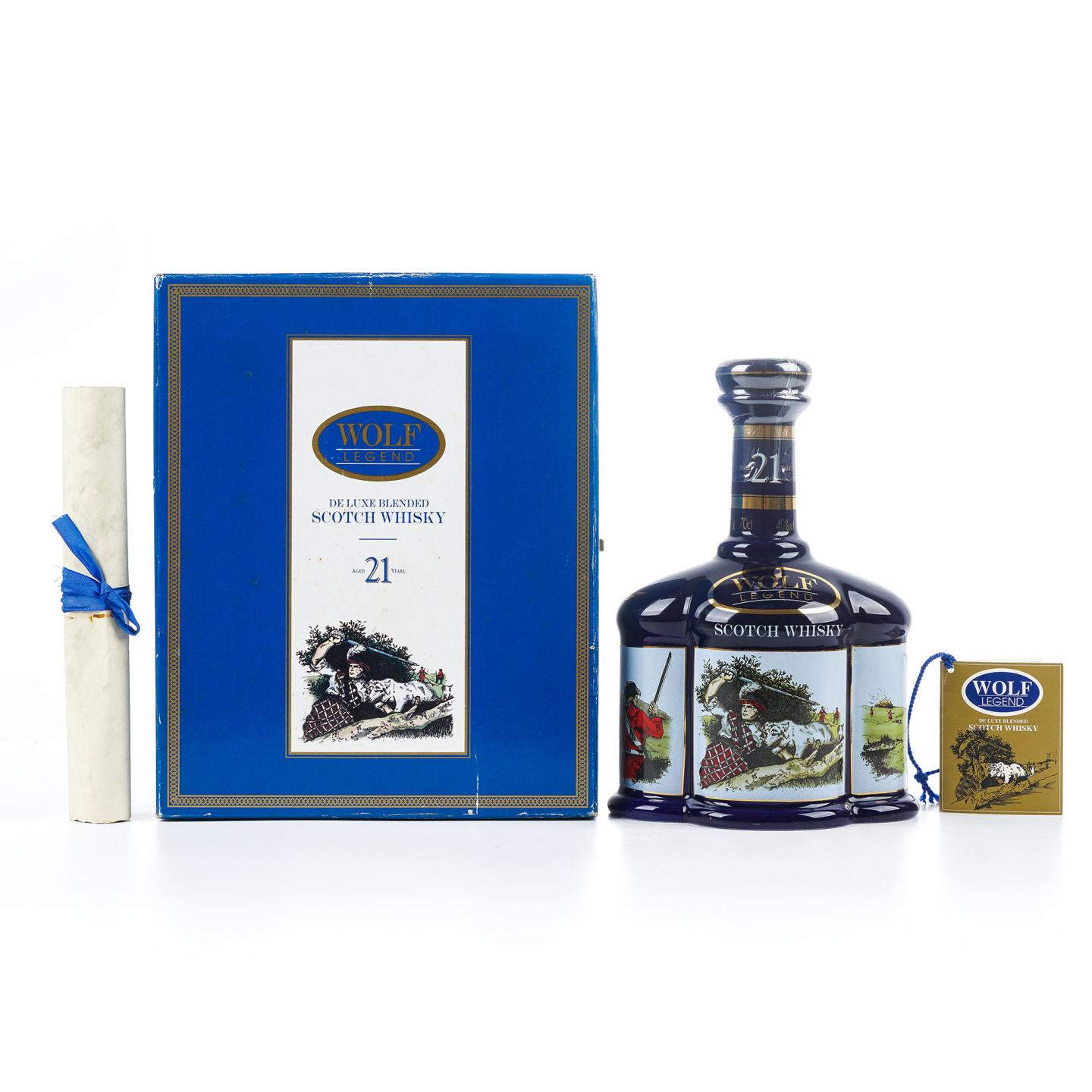 莫里森·波摩 Wolf Legend 21年 调和威士忌