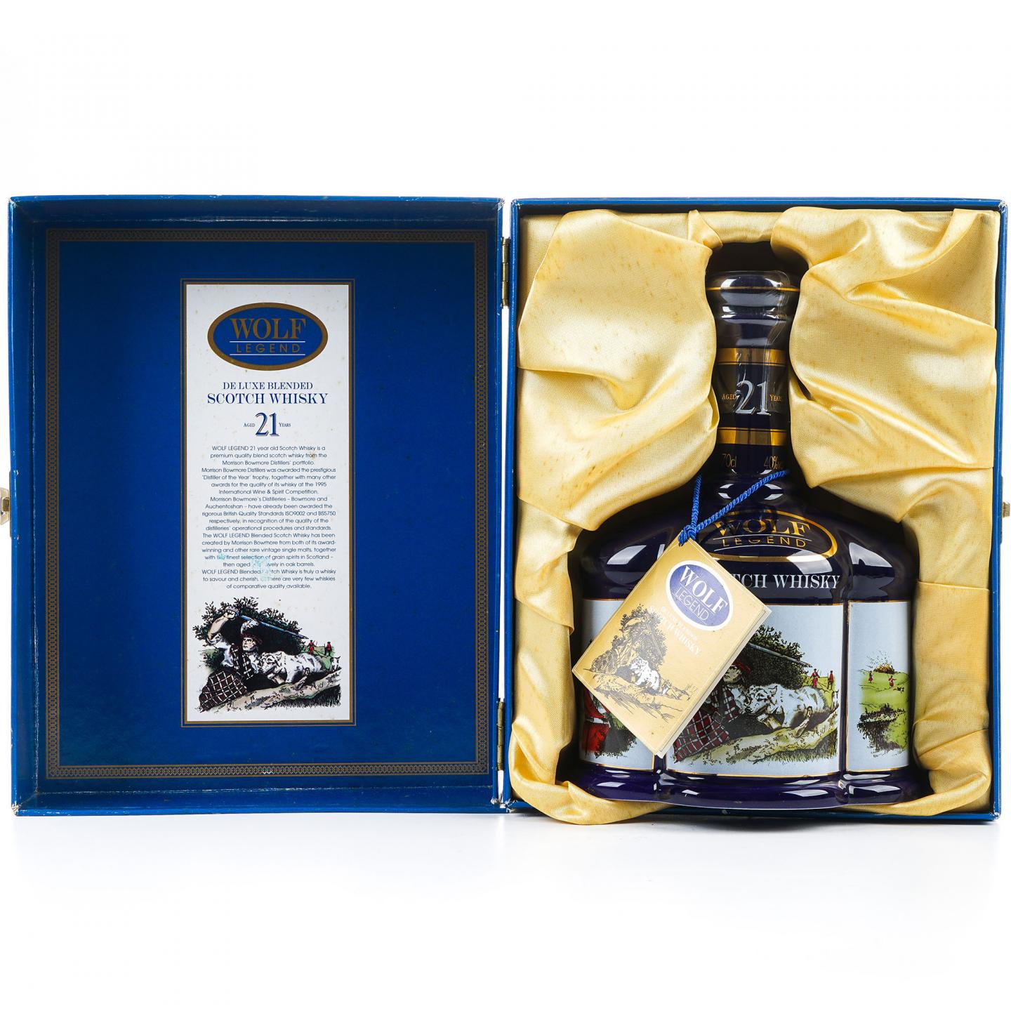 莫里森·波摩 Wolf Legend 21年 调和威士忌