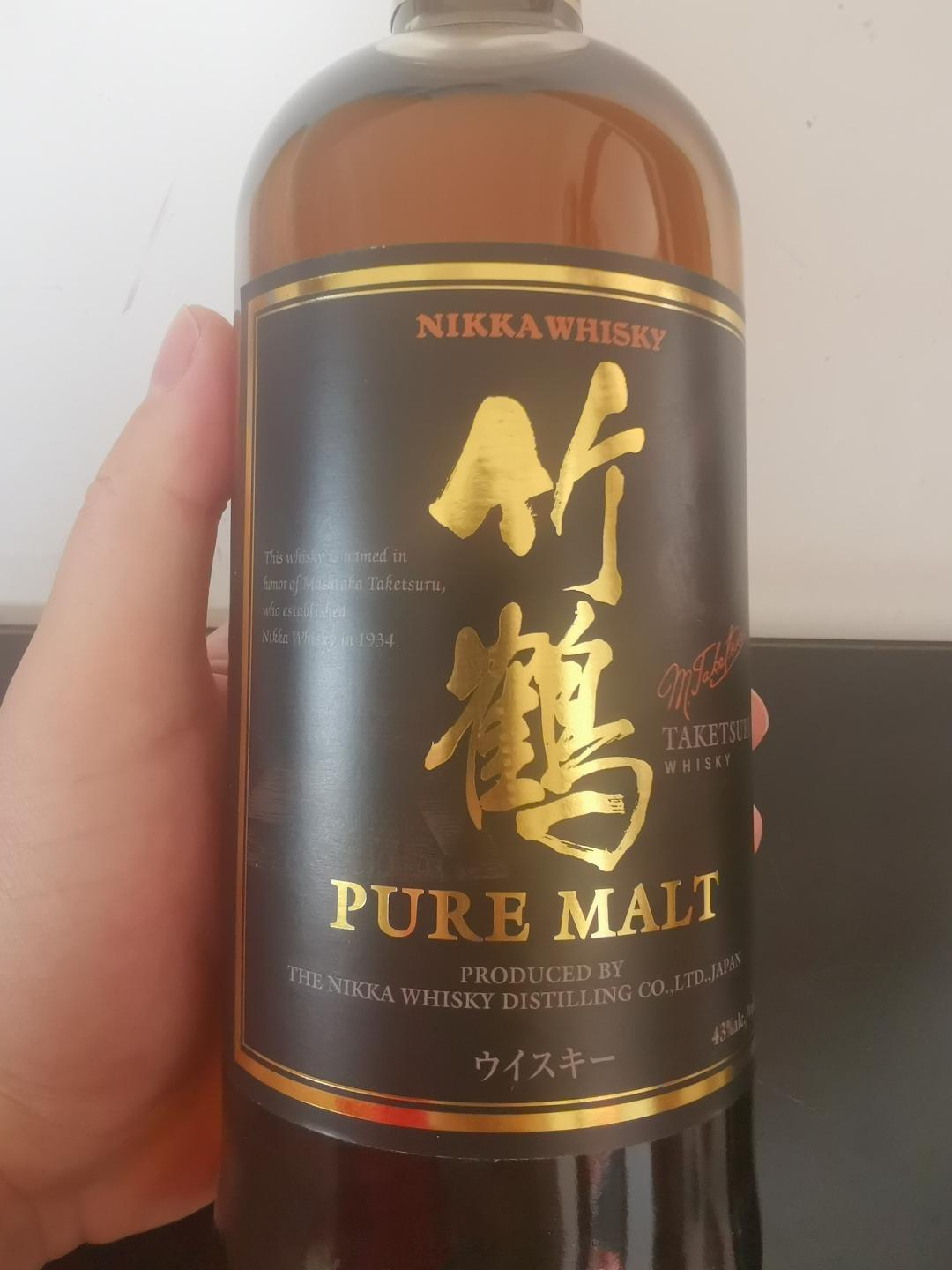 竹鹤 老款 黑标 绝版 已停产 （喝一瓶少一瓶）