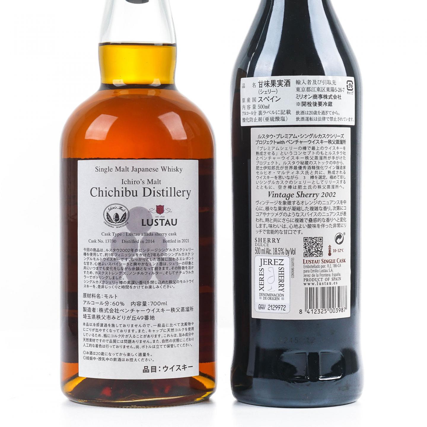 秩父Lustau Vintage Sherry 2002 礼盒套装_拍卖-酒虫网