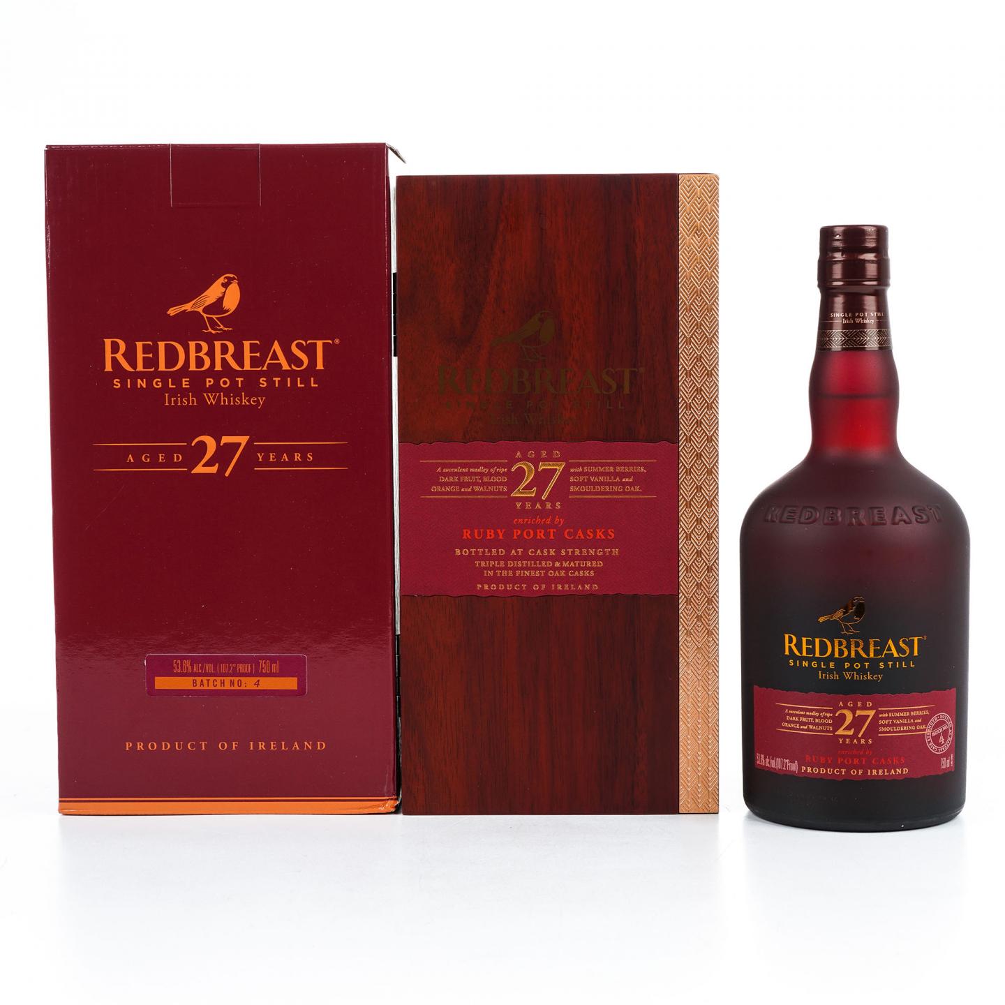 Redbreast 知更鸟 27年 第四版