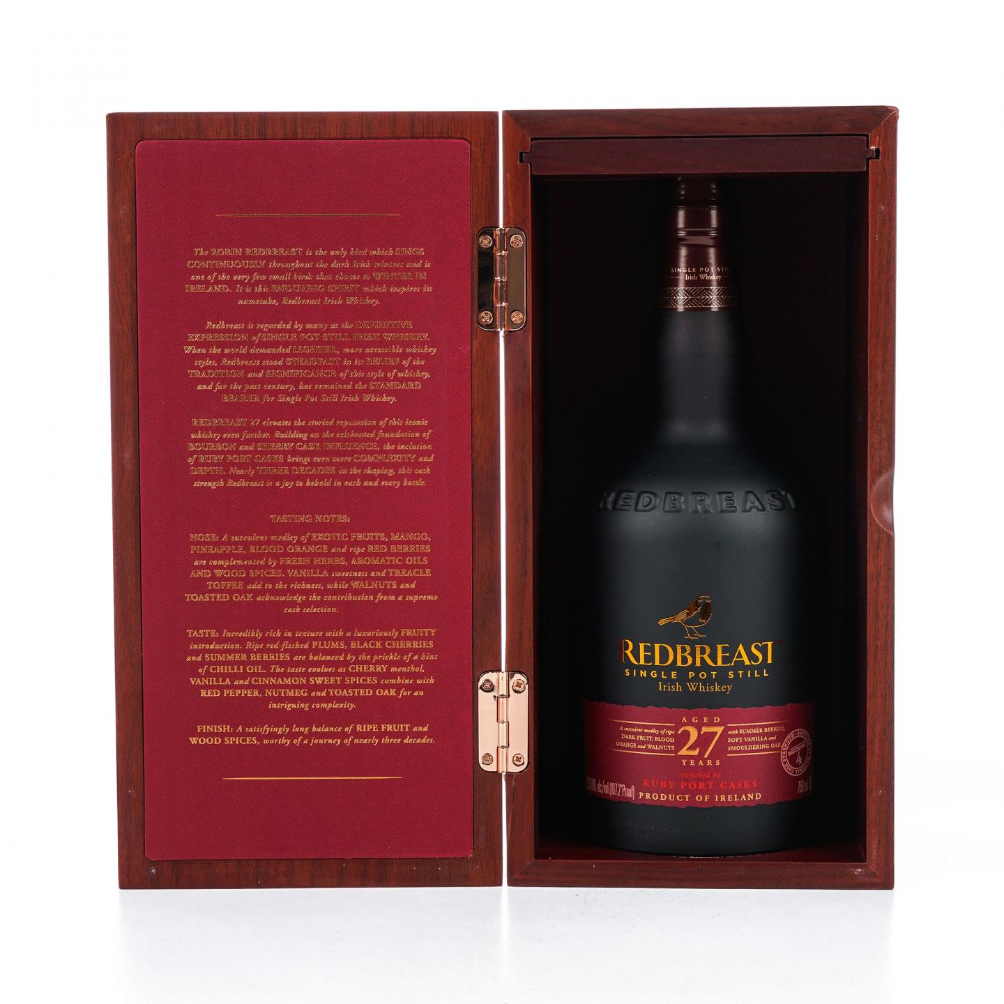 Redbreast 知更鸟 27年 第四版