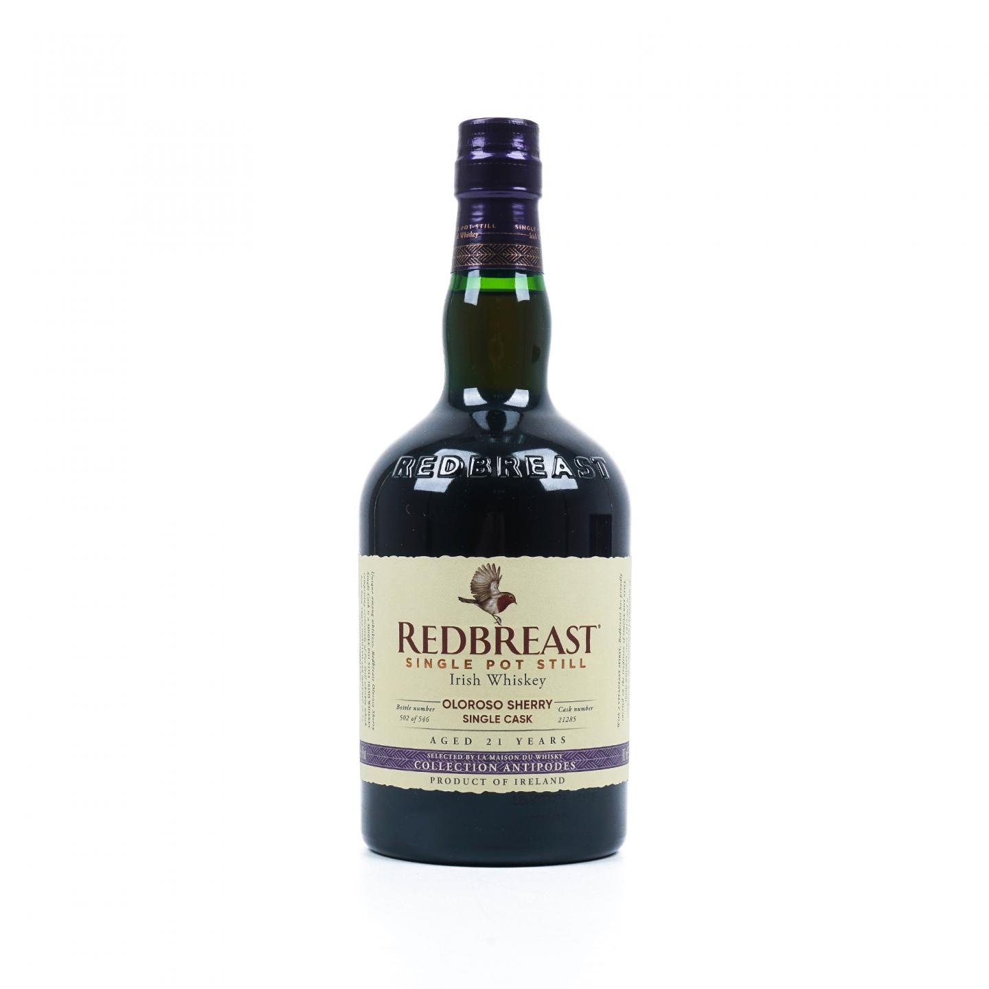 Redbreast 知更鸟 21年 2000 LMDW选桶