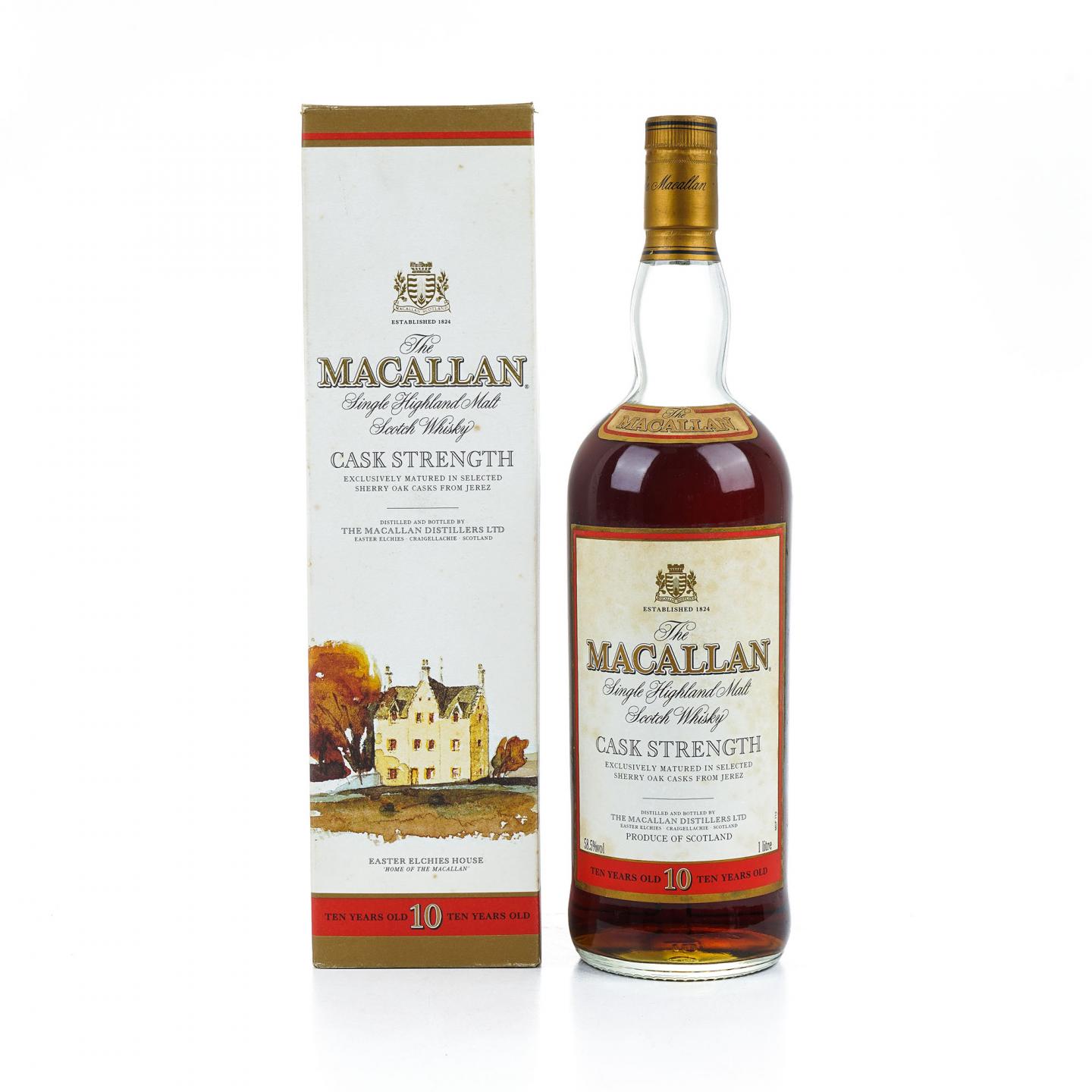 Macallan 麦卡伦 10年 桶强 1升装 58.5%