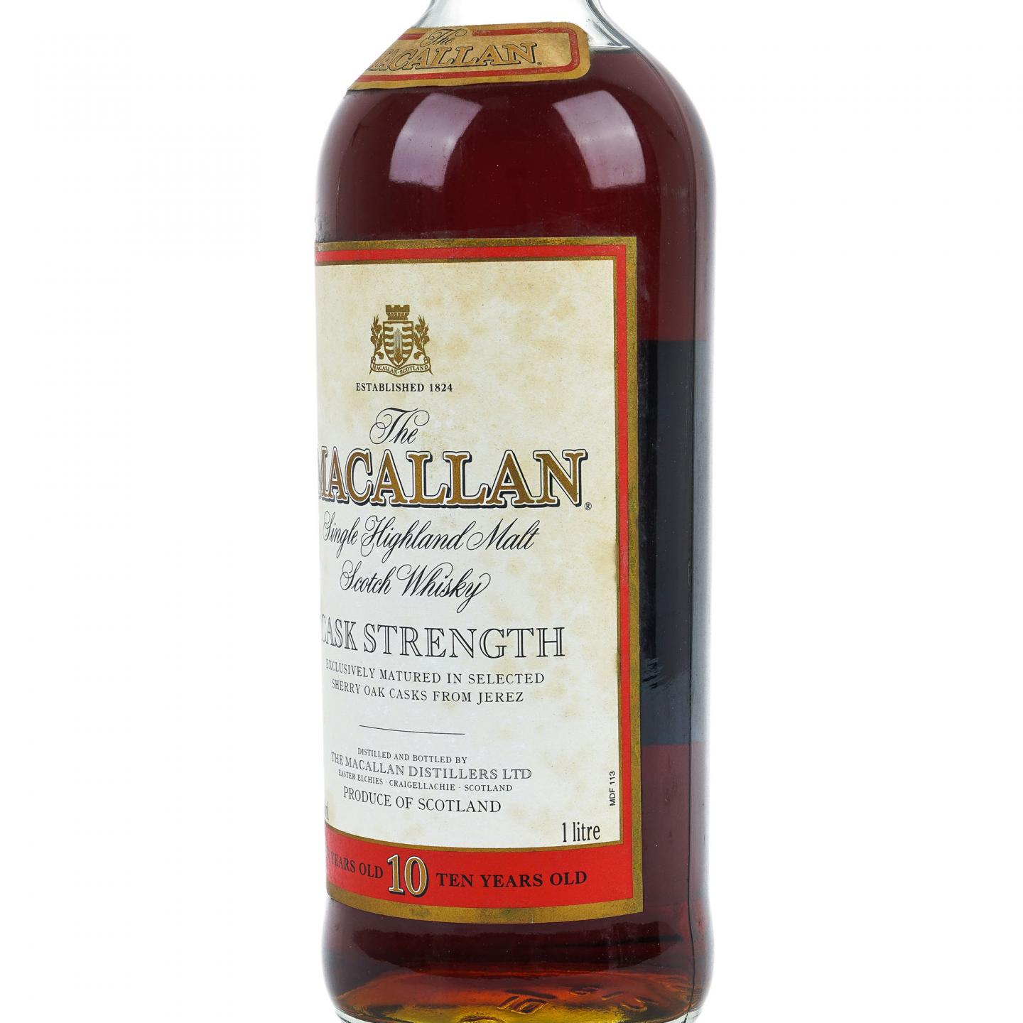 Macallan 麦卡伦 10年 桶强 1升装 58.5%
