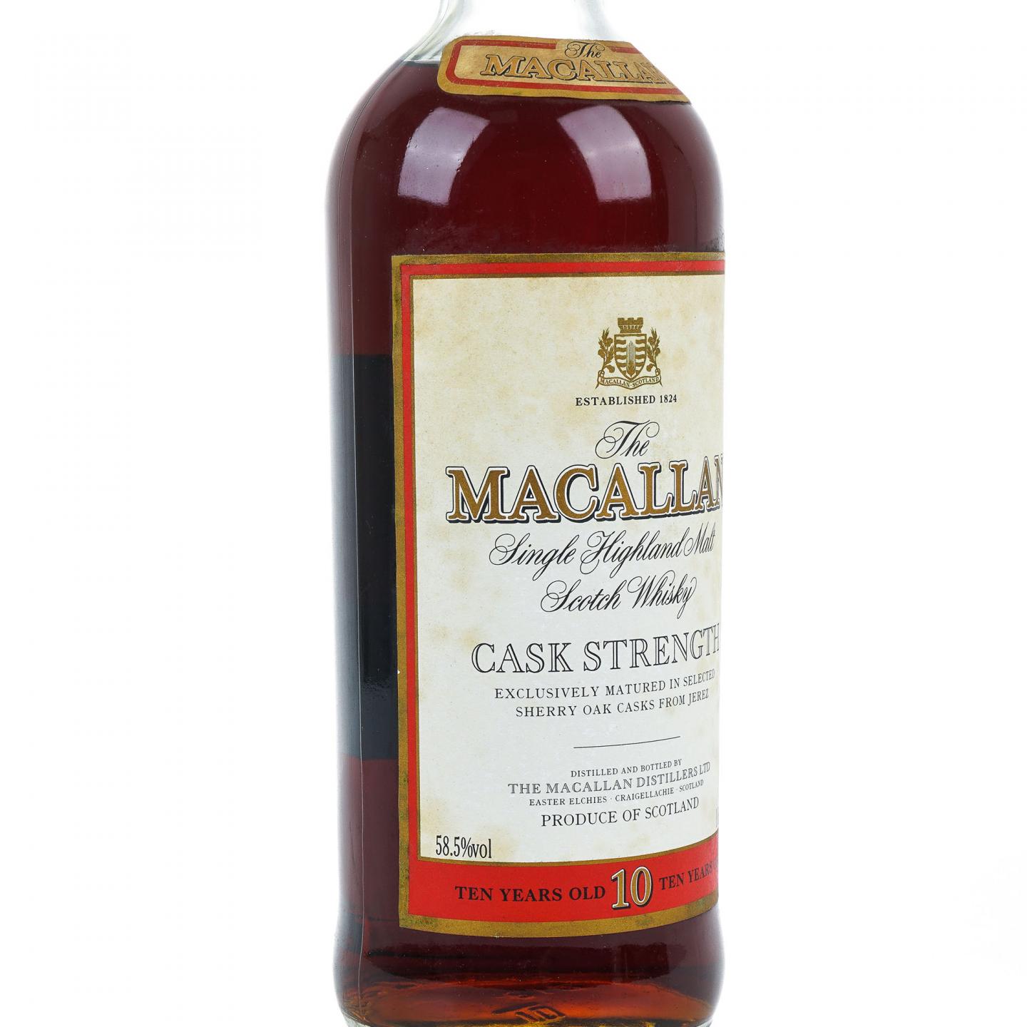 Macallan 麦卡伦 10年 桶强 1升装 58.5%