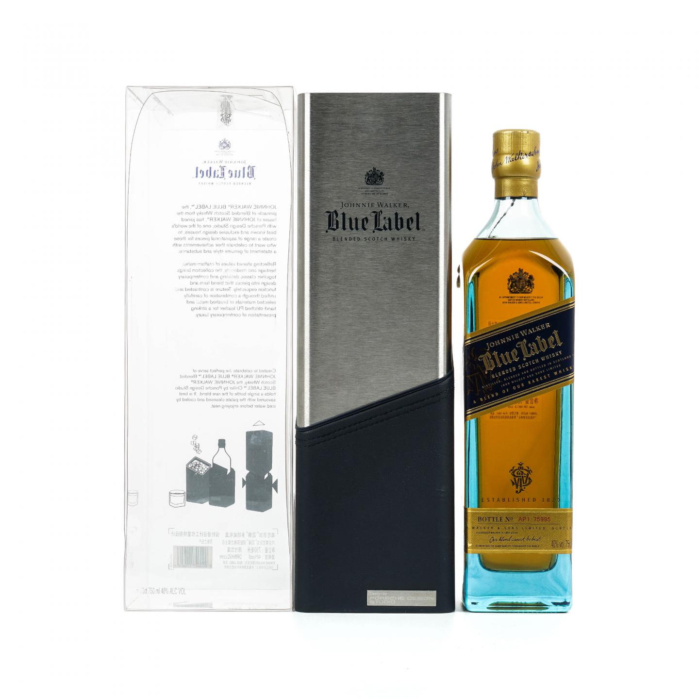 Johnnie Walker 尊尼获加 调和威士忌 蓝方珍藏 保时捷联名版