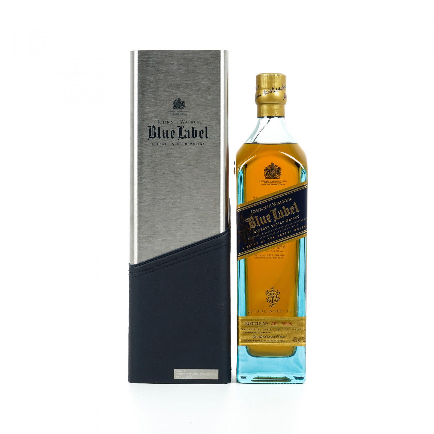 Johnnie Walker 尊尼获加 调和威士忌 蓝方珍藏 保时捷联名版