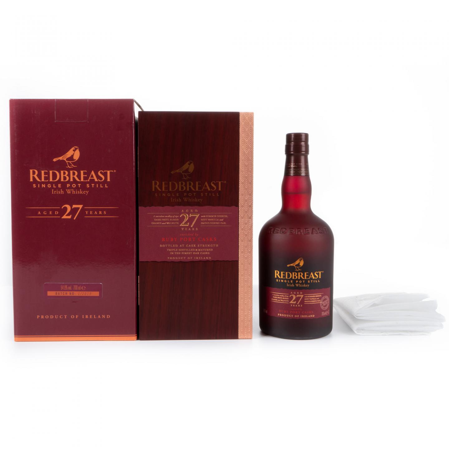 Redbreast 知更鸟 27年 首版 2019