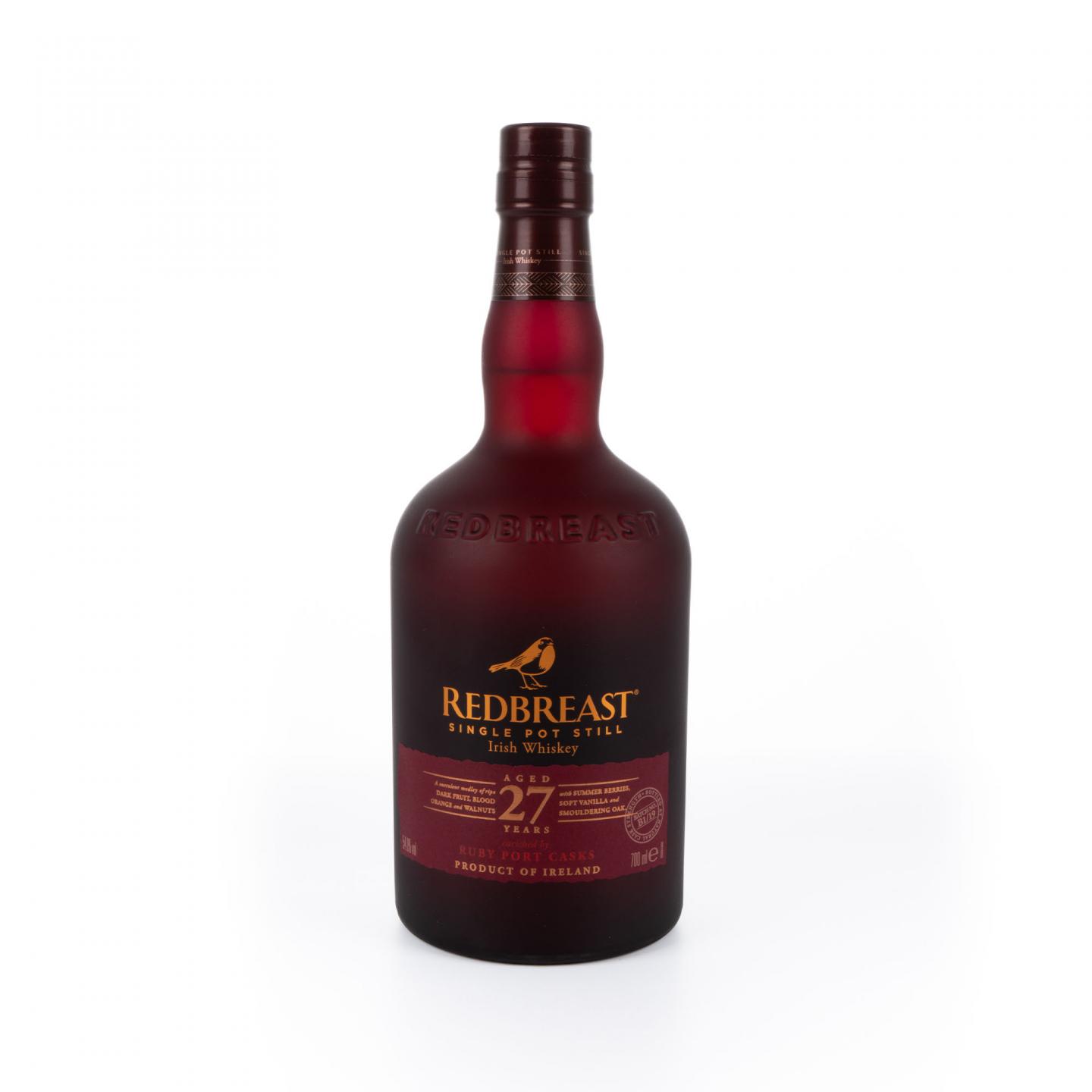 Redbreast 知更鸟 27年 首版 2019