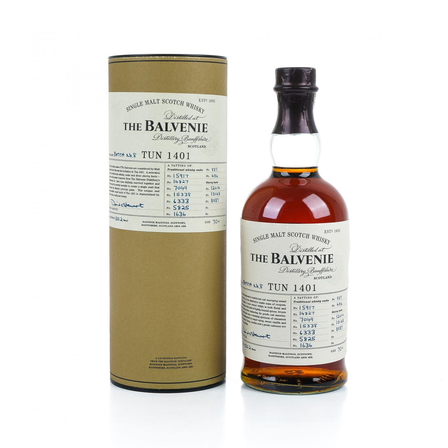 Balvenie 百富 Tun 1401 批次8