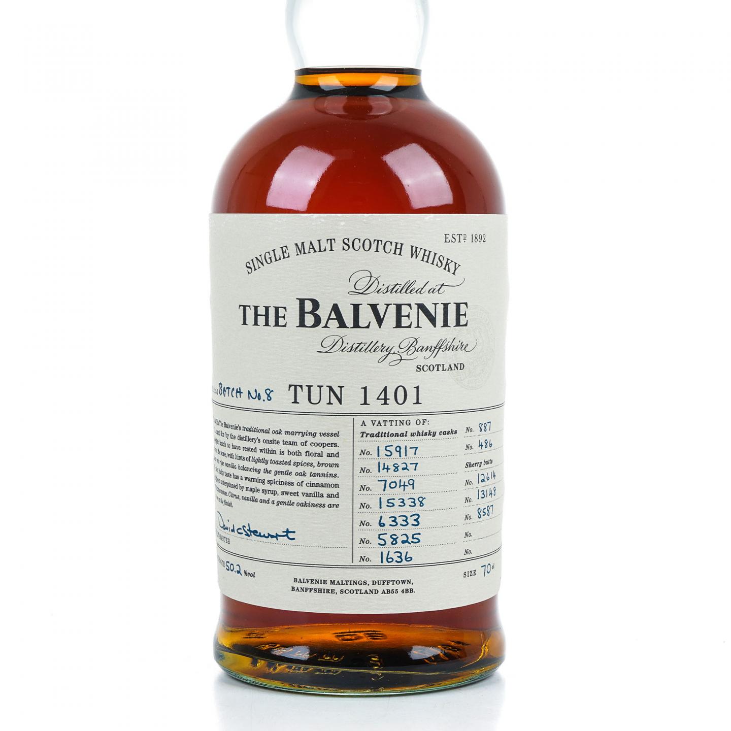 Balvenie 百富 Tun 1401 批次8