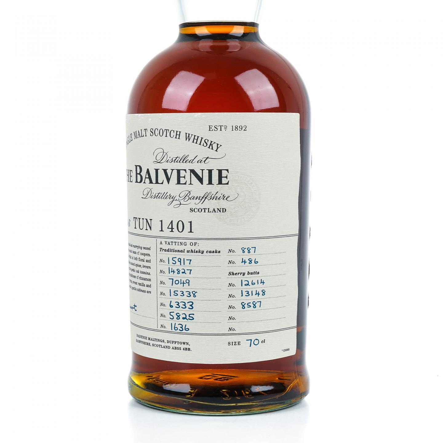 Balvenie 百富 Tun 1401 批次8
