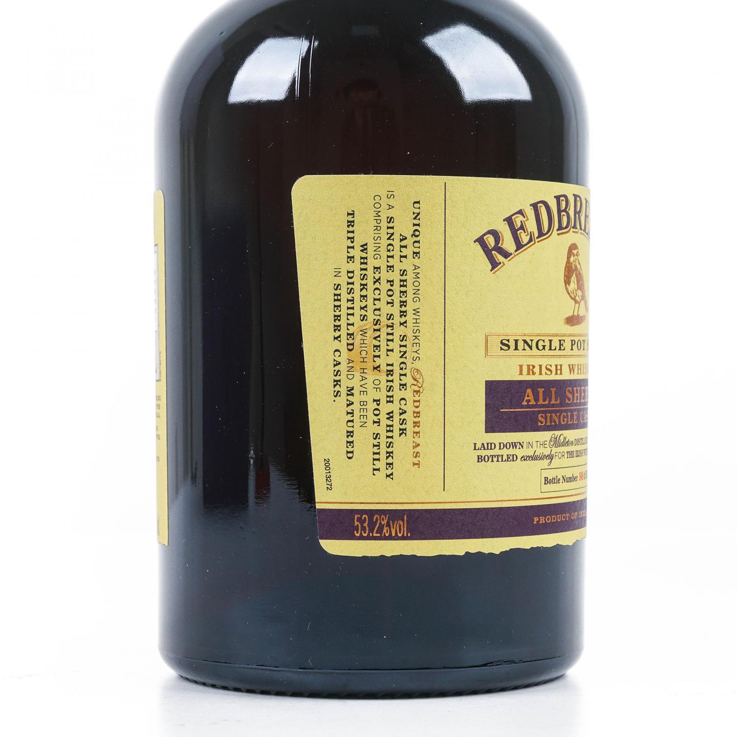 Redbreast 知更鸟 1991-2017 雪莉单桶 单壶威士忌