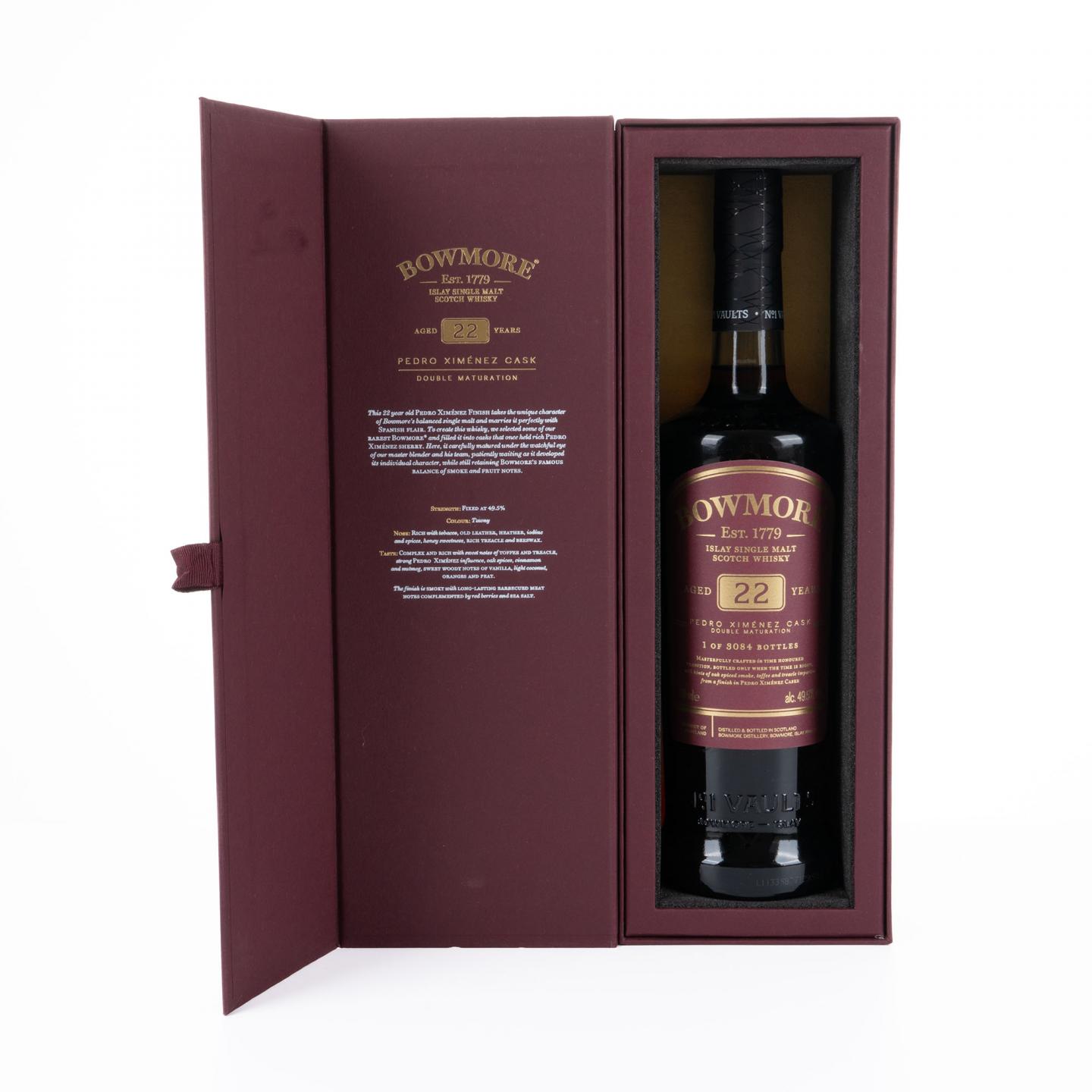 Bowmore 波摩 22年 中国限定 PX后熟