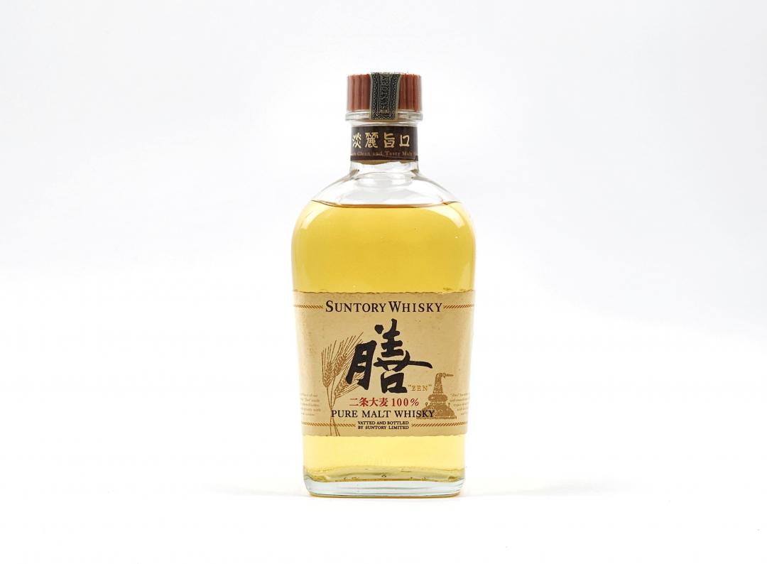 【优质纯麦】90年代 三得利 绝版金花标「膳」纯麦威士忌