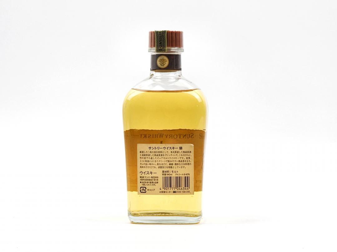 【优质纯麦】90年代 三得利 绝版金花标「膳」纯麦威士忌