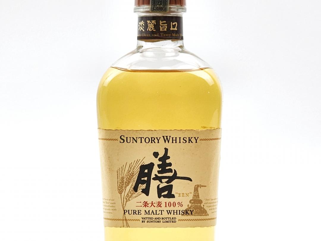 【优质纯麦】90年代 三得利 绝版金花标「膳」纯麦威士忌