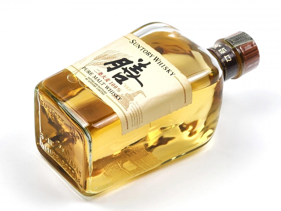 【优质纯麦】90年代 三得利 绝版金花标「膳」纯麦威士忌