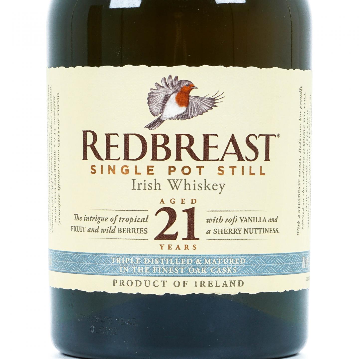 Redbreast 知更鸟 21年