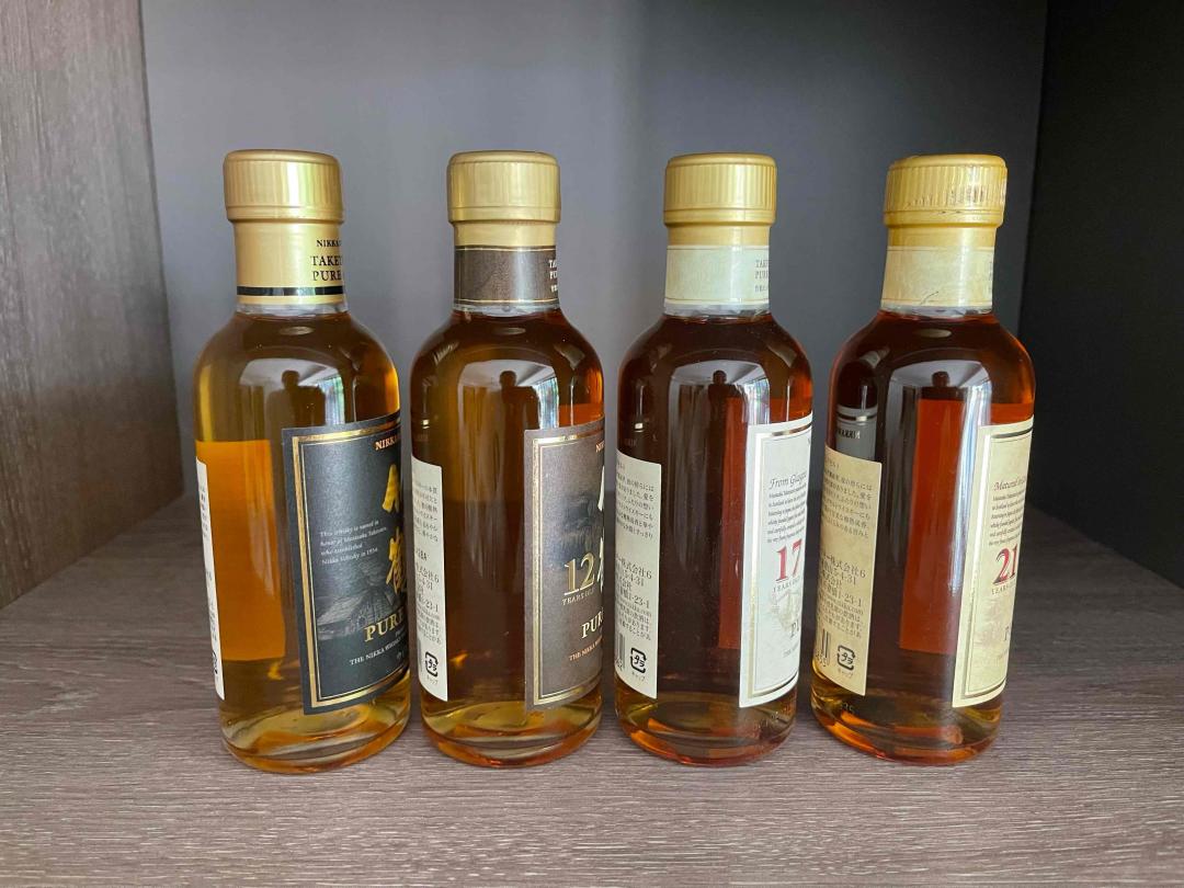 稀有竹鹤垂直年份一套