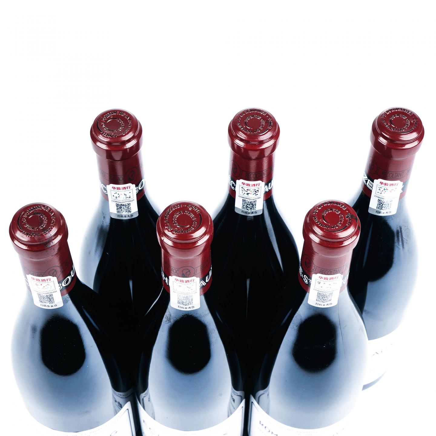 【行货】罗曼尼·康帝酒庄 2013 六大特级园 红葡萄酒 11瓶组*750ml