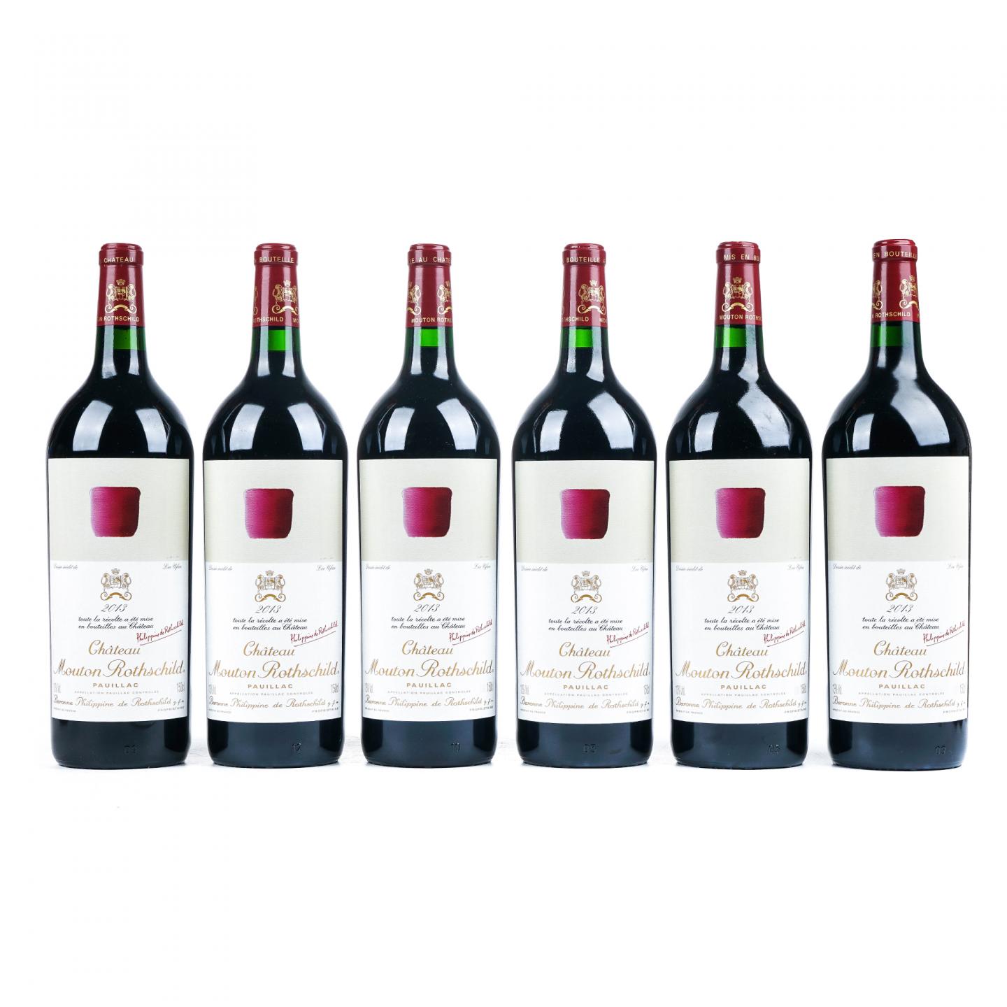 【行货】木桐酒庄 2013 红葡萄酒 6支组*1500ml
