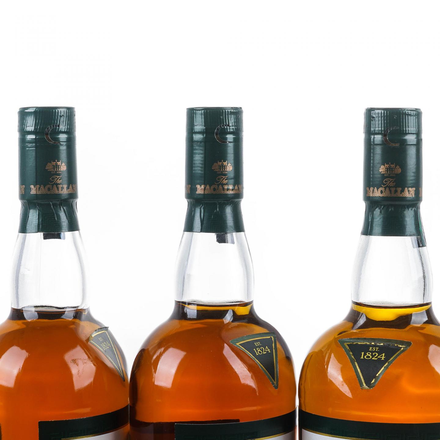 Macallan 麦卡伦 1824 Select Oak 绿标 3瓶组