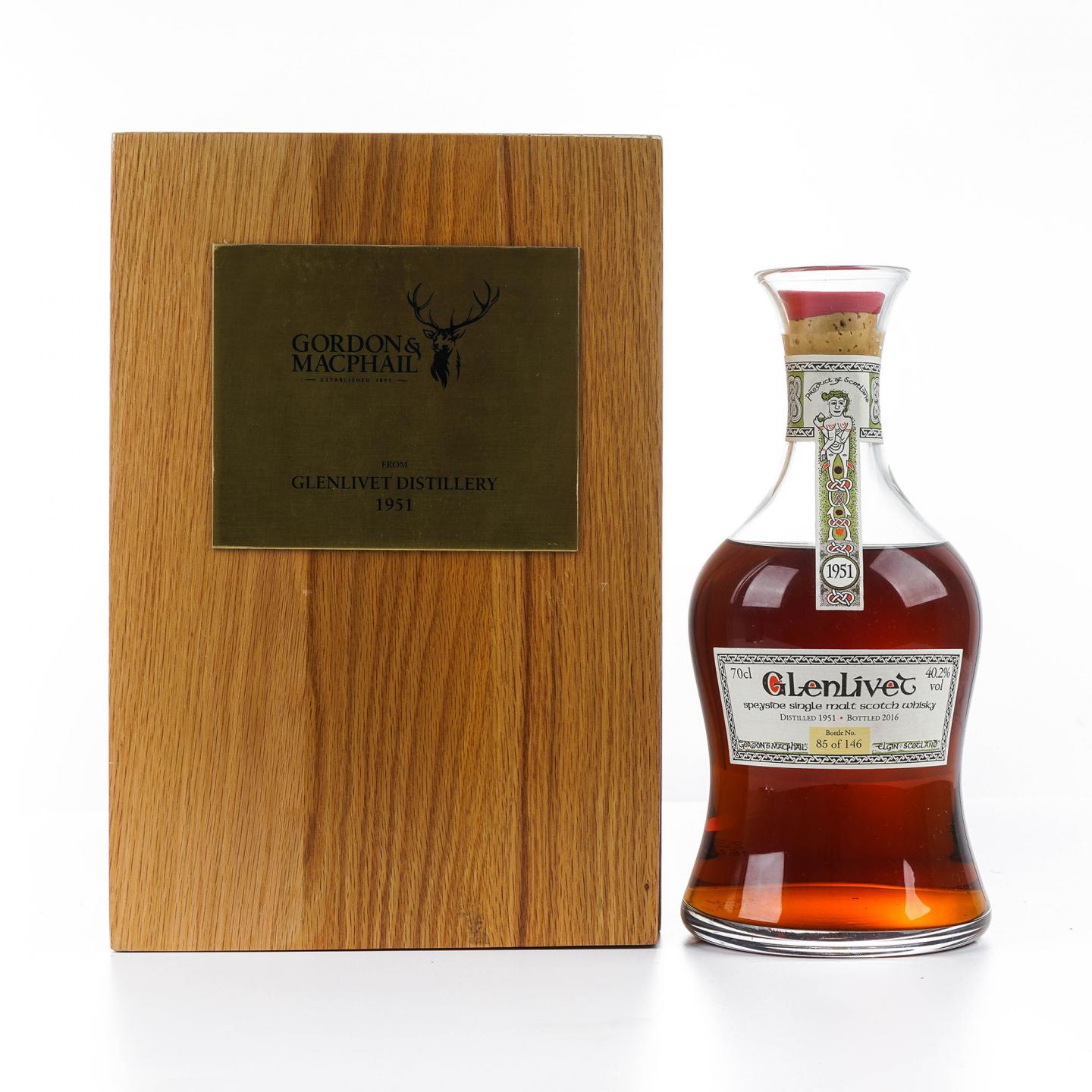 Glenlivet 格兰威特 1951-2016 雪莉单桶 GM