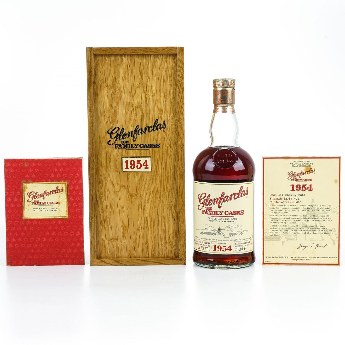 Glenfarclas 格兰花格 1954-2007 家族桶#444
