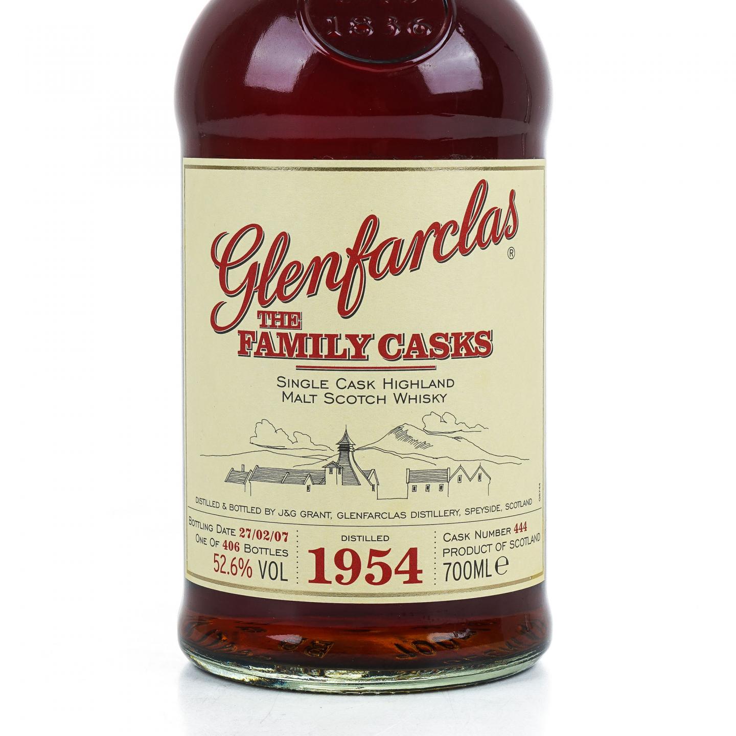 Glenfarclas 格兰花格 1954-2007 家族桶#444