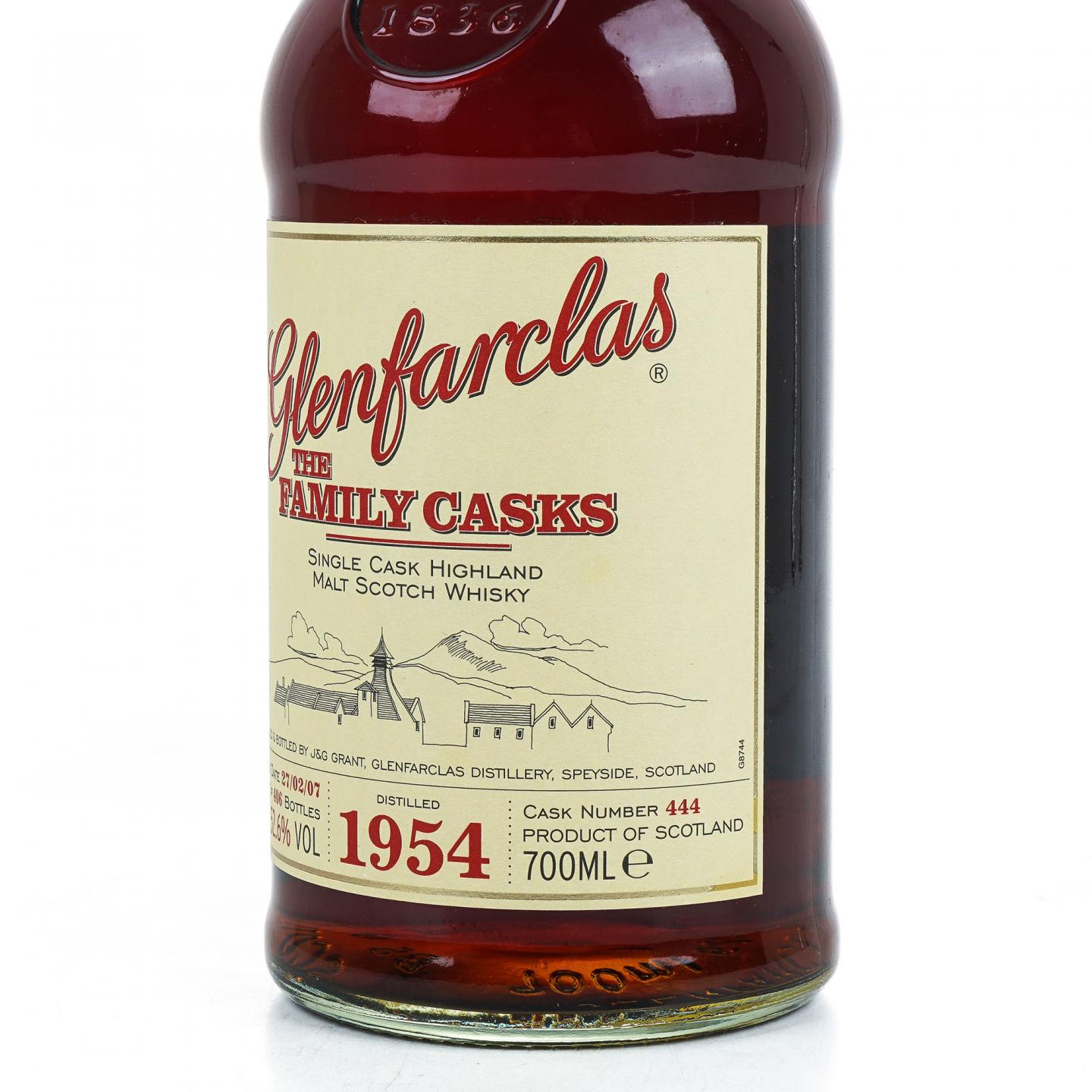 Glenfarclas 格兰花格 1954-2007 家族桶#444